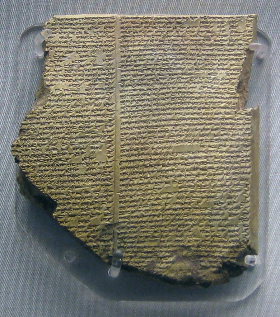 Ancient Sumerian tablet