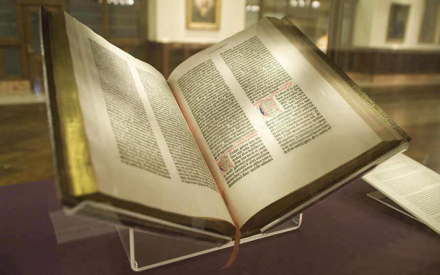 Gutenberg Bible, 1455, New York Public Library