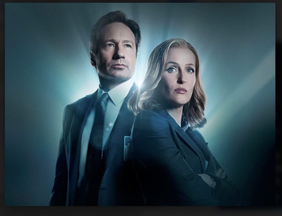 Mulder and Scully from The X-Files